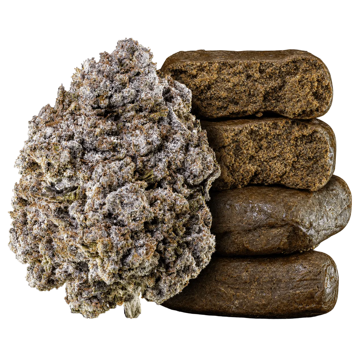 10g Bubblegum 25% THCA og 10g Cali Cream 50% THCA samlet i Herbz bundle