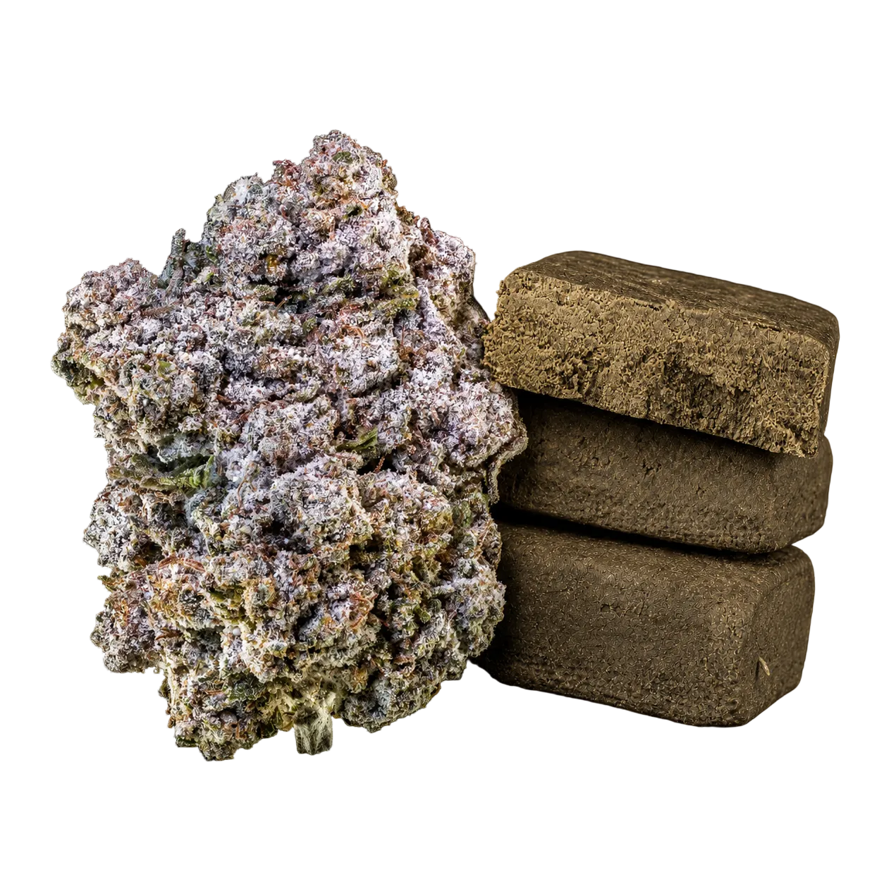 10g Bubblegum 25% THCA a 10g Cali Cream 50% THCA společně v balíčku Herbz