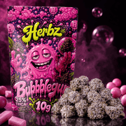 Bubblegum 25% THCA topskud med sød bærpræget aromaprofil